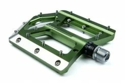 Cube Slasher TM Flat Fahrrad Pedale Olive Grün