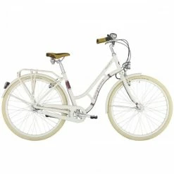 Bergamont Summerville N7 FH Damen Retro City Fahrrad Weiß 2022