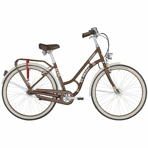 Bergamont Summerville St. Pauli Special Edition Unisex Retro City Fahrrad Braun 2022 1 Bergamont Summerville St. Pauli Special Edition Unisex Retro City Fahrrad Braun 2022
