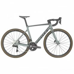 Scott Addict RC 15 Carbon Rennrad Prism Grau/grün 2023