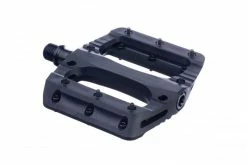 Sixpack Menace Nylon Flat Fahrrad Pedal Stealth Schwarz