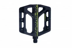 Sixpack Kamikaze 3.0 Alu Flat Fahrrad Pedal Schwarz/gelb