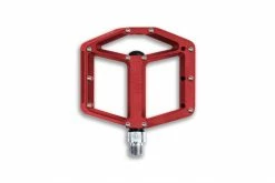 Acid A3-ZP R Flat Fahrrad Pedale Rot