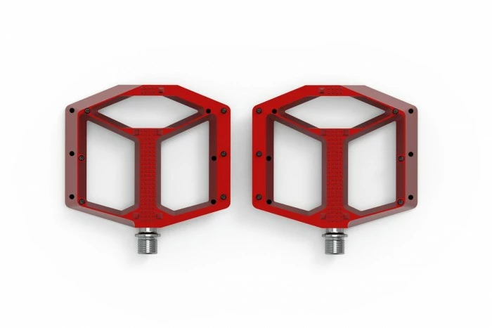 Cube Acid Flat A3-ZP Fahrrad Pedale Rot 1 Cube Acid Flat A3-ZP Fahrrad Pedale Rot