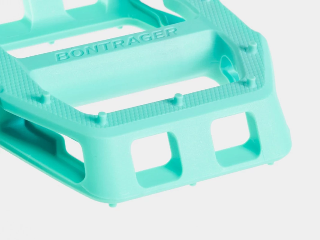 Bontrager Line Comp Flat Fahrrad Pedale Türkis 2 Bontrager Line Comp Flat Fahrrad Pedale Türkis – Bild 2