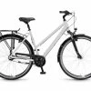 Winora Holiday N7 Damen City Fahrrad Weiß 2023