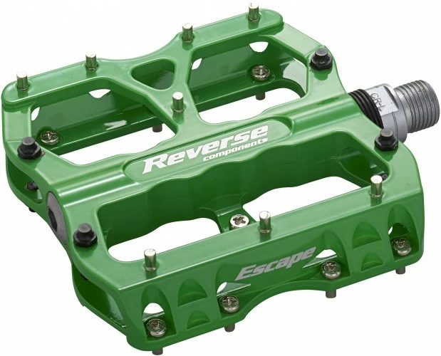 Reverse Escape Flat Fahrrad Pedal Liquid Grün 1 Reverse Escape Flat Fahrrad Pedal Liquid Grün