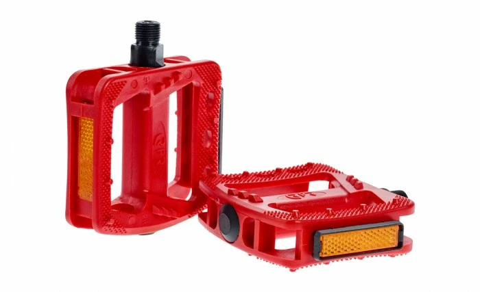 RFR Flat HQP Cmpt Fahrrad Pedale Rot 1 RFR Flat HQP Cmpt Fahrrad Pedale Rot