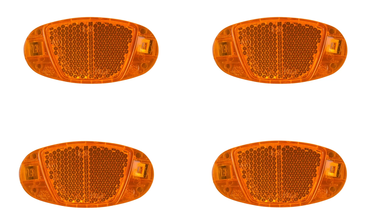 RFR Speichenreflektor Cmpt Set Orange 2 RFR Speichenreflektor Cmpt Set Orange – Bild 2