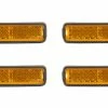RFR Pedalreflektor-Set Orange