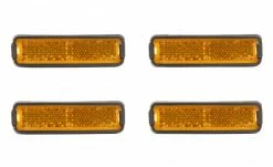 RFR Pedalreflektor-Set Orange