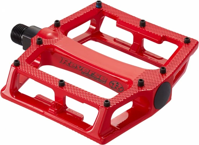 Reverse Super Shape 3D Flat Fahrrad Pedal Rot 1 Reverse Super Shape 3D Flat Fahrrad Pedal Rot