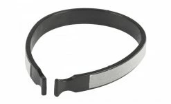 RFR Reflektor-Knieband Schwarz/silber