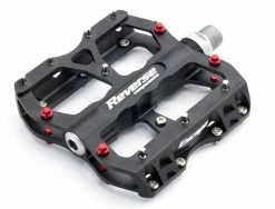 Reverse Escape Flat Fahrrad Pedal Schwarz