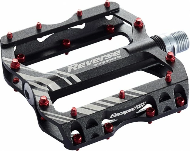 Reverse Escape Pro Flat Fahrrad Pedal Schwarz/rot 1 Reverse Escape Pro Flat Fahrrad Pedal Schwarz/rot