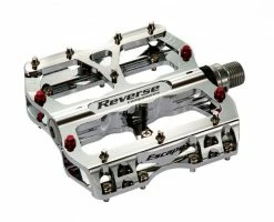 Reverse Escape Flat Fahrrad Pedal Chrom